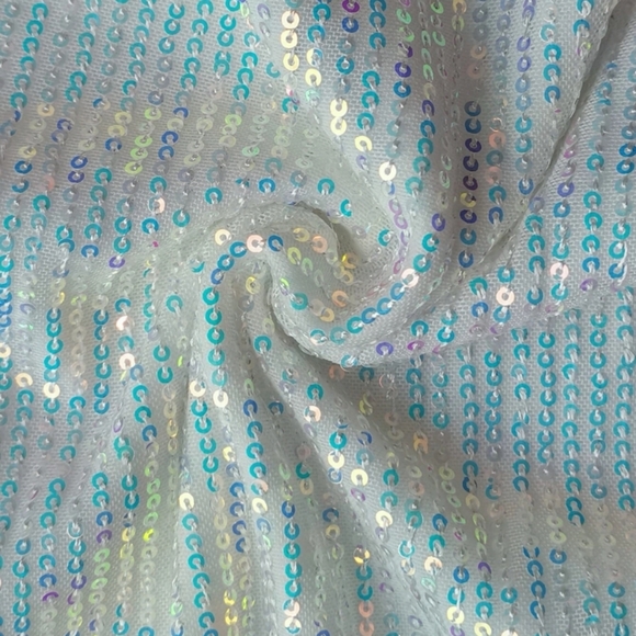 One Shoulder Bead Detail Sequin Bodycon Party Dress - Picture 7 of 12